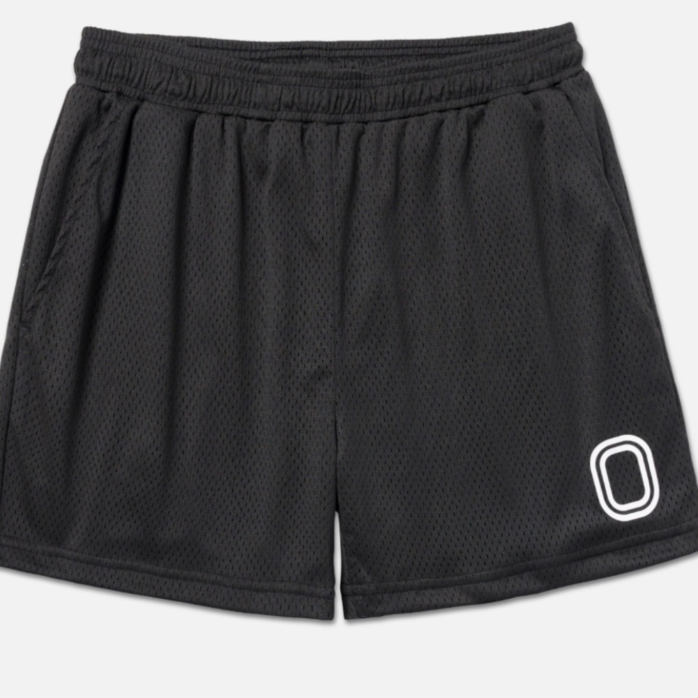 Overtime Kids Black Mesh Shorts